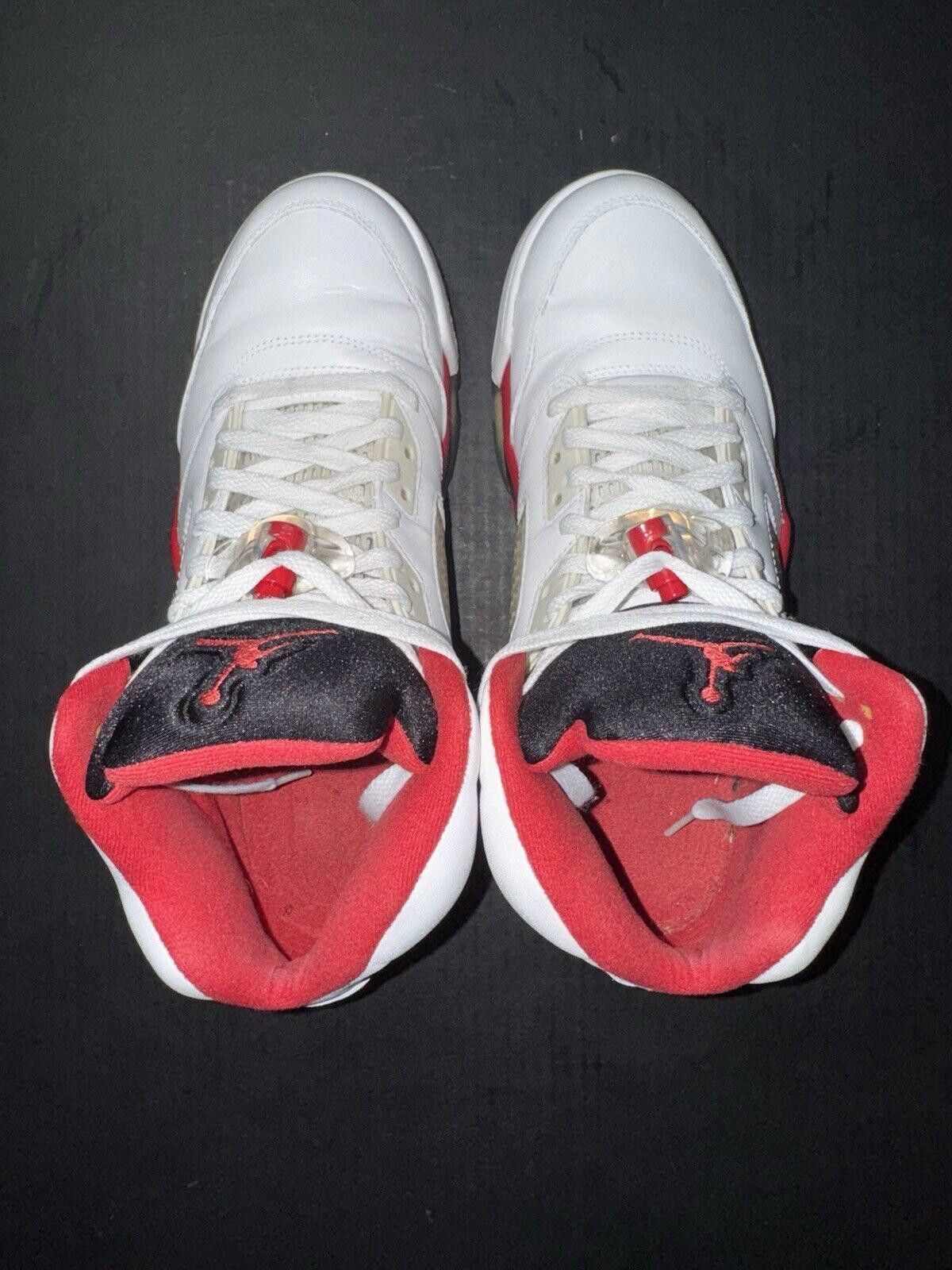 Jordan Brand Nike Air Jordan 5 Retro Fire Red Black 136027-120 Sz 11 Size US 11 / EU 44 - 8 Thumbnail