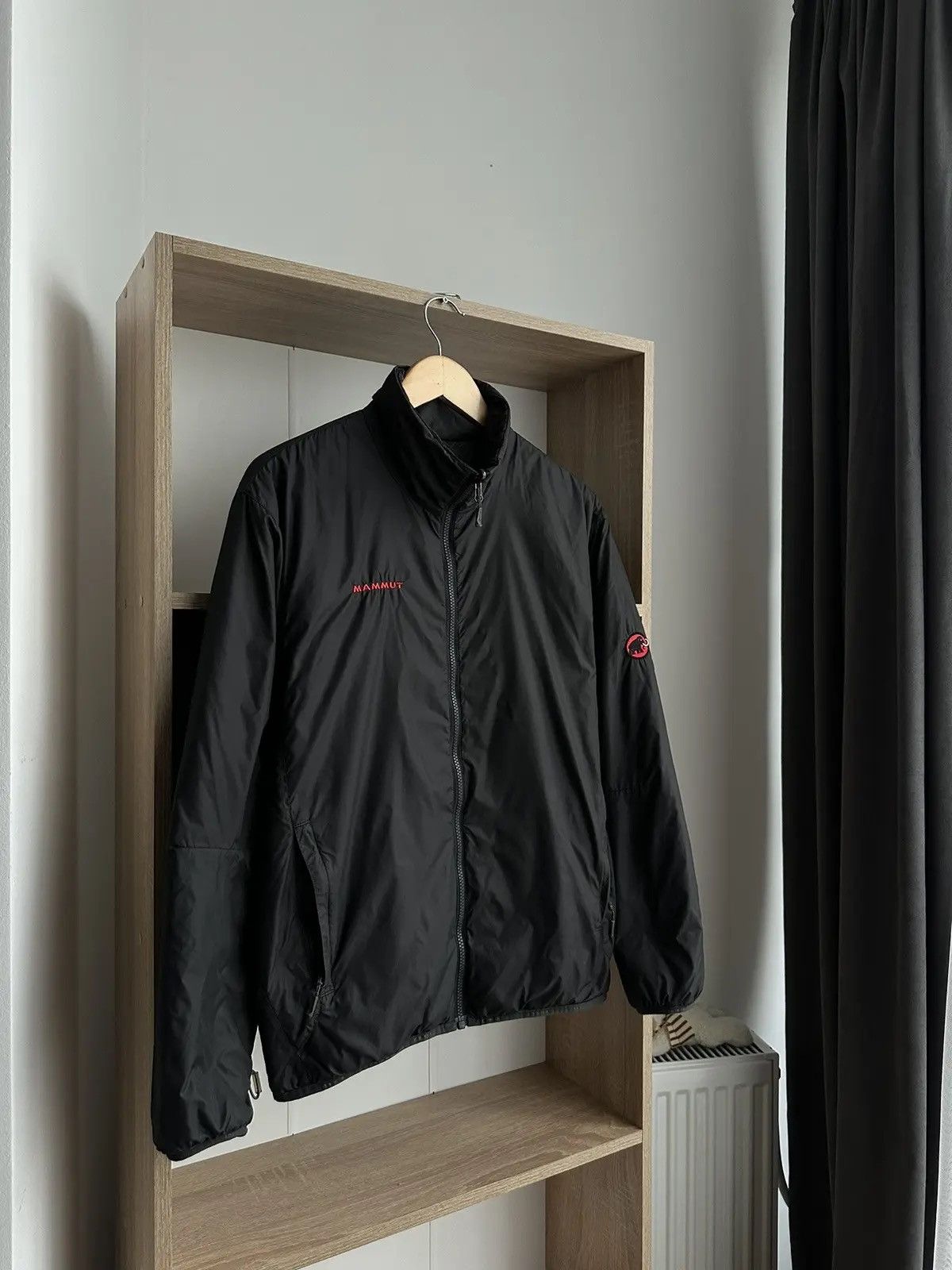 Mammut × Vintage Vintage Mammut Outdoor Black Big Logo Jacket Size US M / EU 48-50 / 2 - 9 Thumbnail