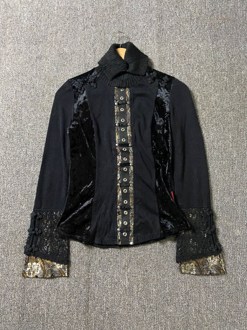 Japanese Brand Ozz Croce Japanese Brand Gothic Style Jacket (182) Size XS / US 0-2 / IT 36-38 - 1 Thumbnail