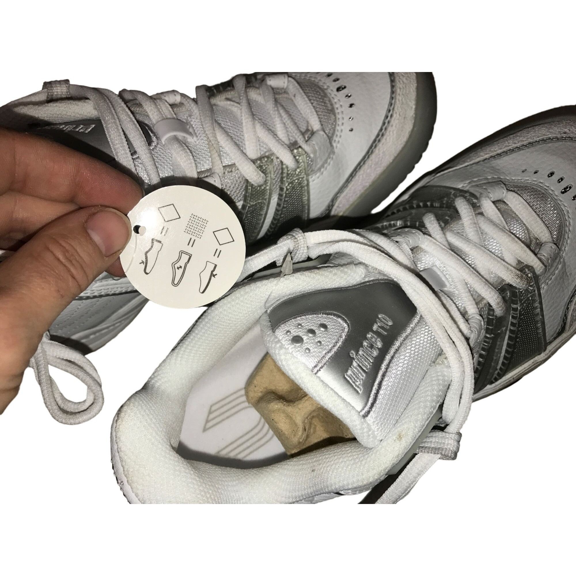 Prince Prince T10 Women's White and Gray Tennis Shoes Size US 8.5 / IT 38.5 - 9 Thumbnail