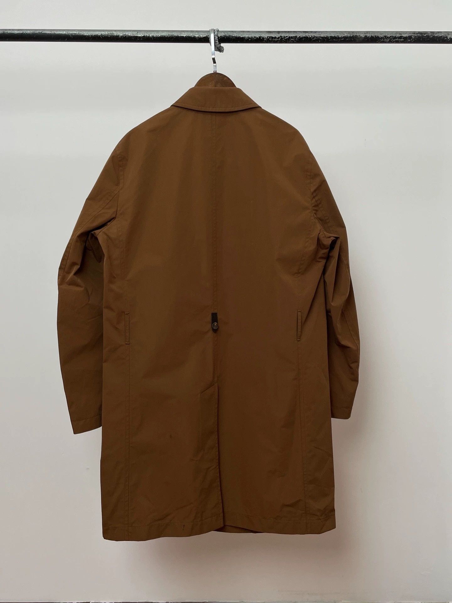 Ermenegildo Zegna Zegna Casual Notch-Lapel Mid-Length Belted Coat 48 Size US M / EU 48-50 / 2 - 2 Thumbnail