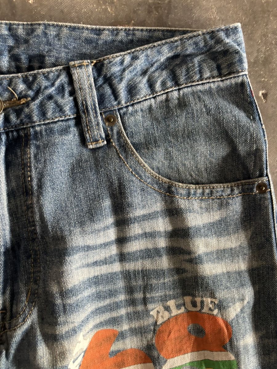 Hysteric Glamour CLONE DEVGRU Y2K I ❤️STAR PUNK JAPANESE ART PAINT Size US 34 / EU 50 - 9 Thumbnail