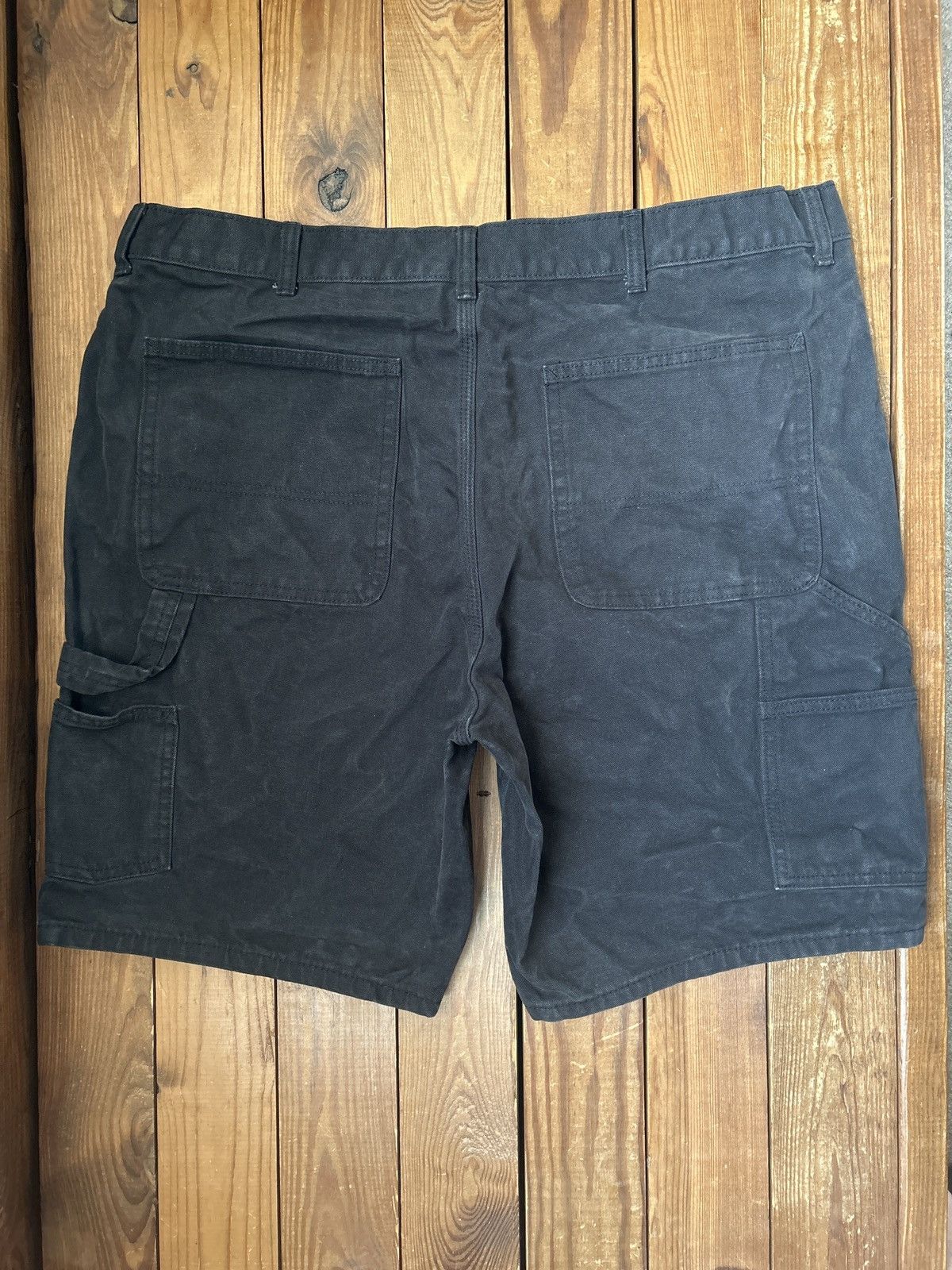 Vintage Vintage Y2K Carhartt Style No Boundaries Black Canvas Shorts Size US 38 / EU 54 - 3 Thumbnail