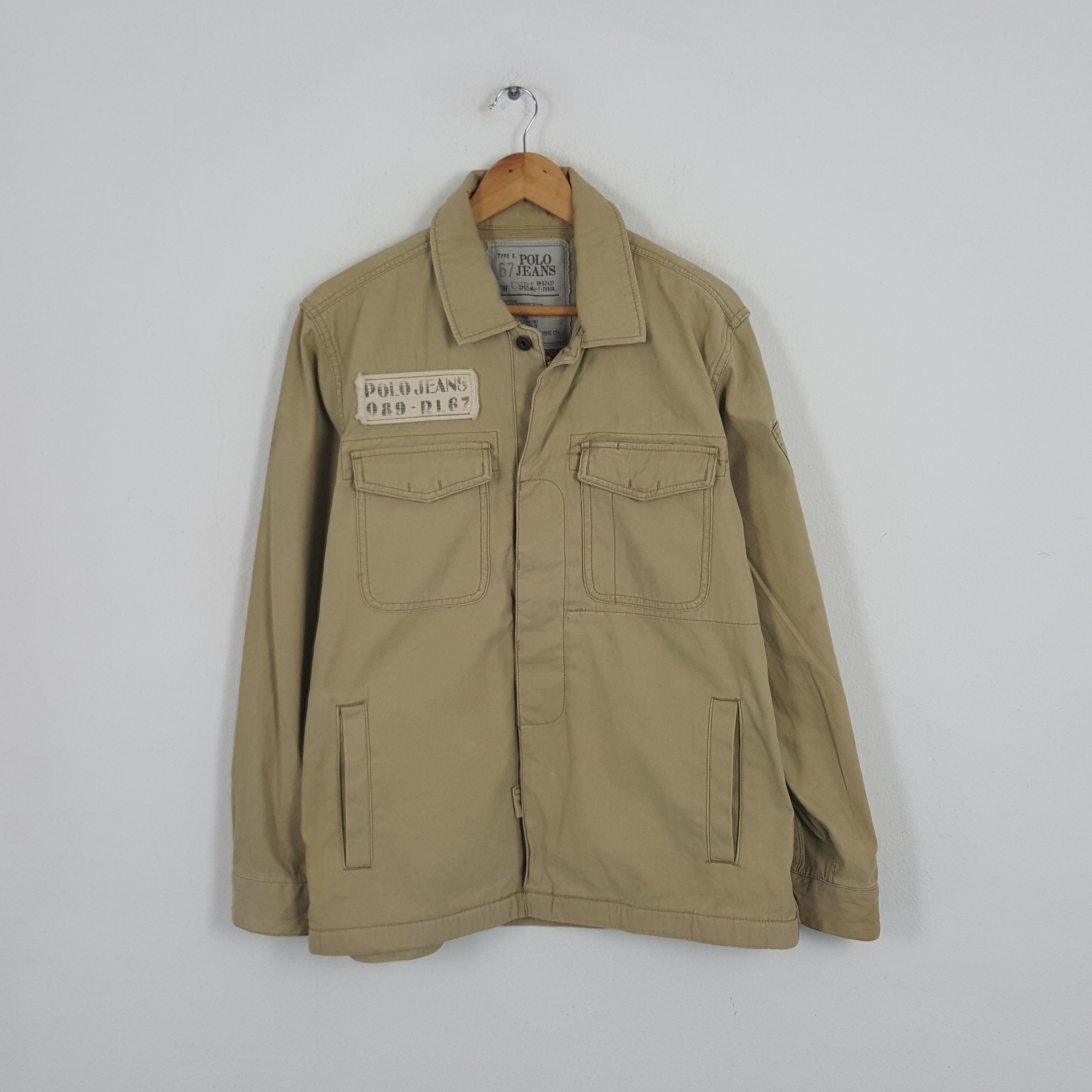 Polo Ralph Lauren × Vintage Vintage Polo Jeans by Ralph Lauren Multi Pocket Jacket Size US M / EU 48-50 / 2 - 1 Thumbnail