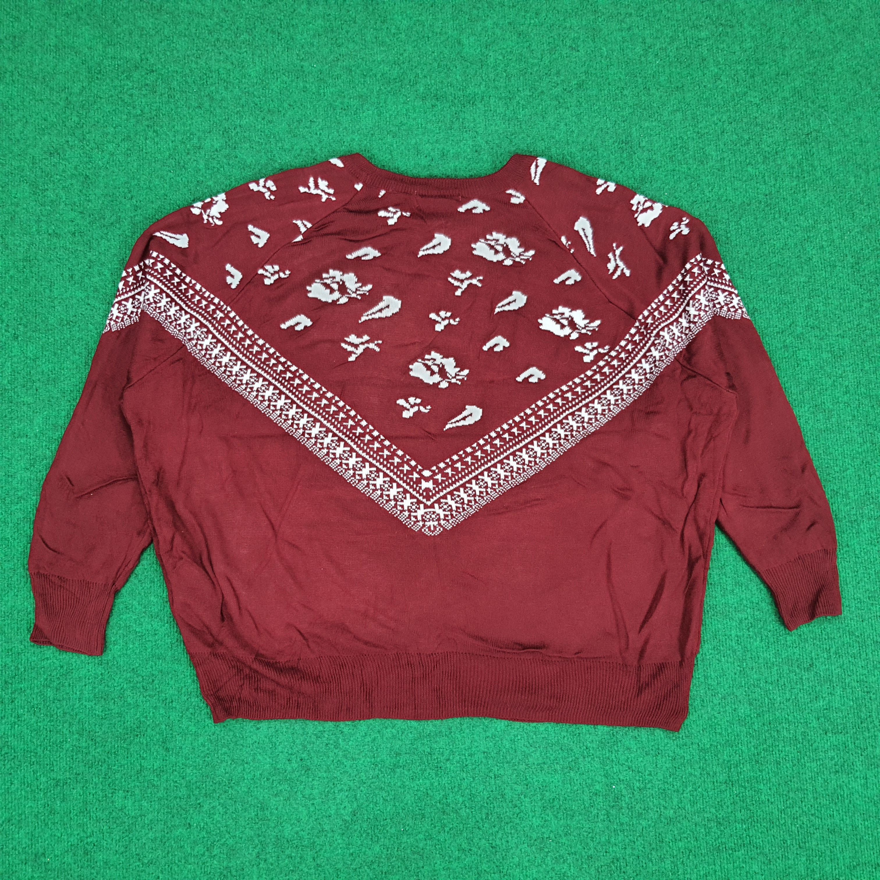 Vintage Vintage Browny Knitwear Sweatshirt Size US L / EU 52-54 / 3 - 3 Thumbnail
