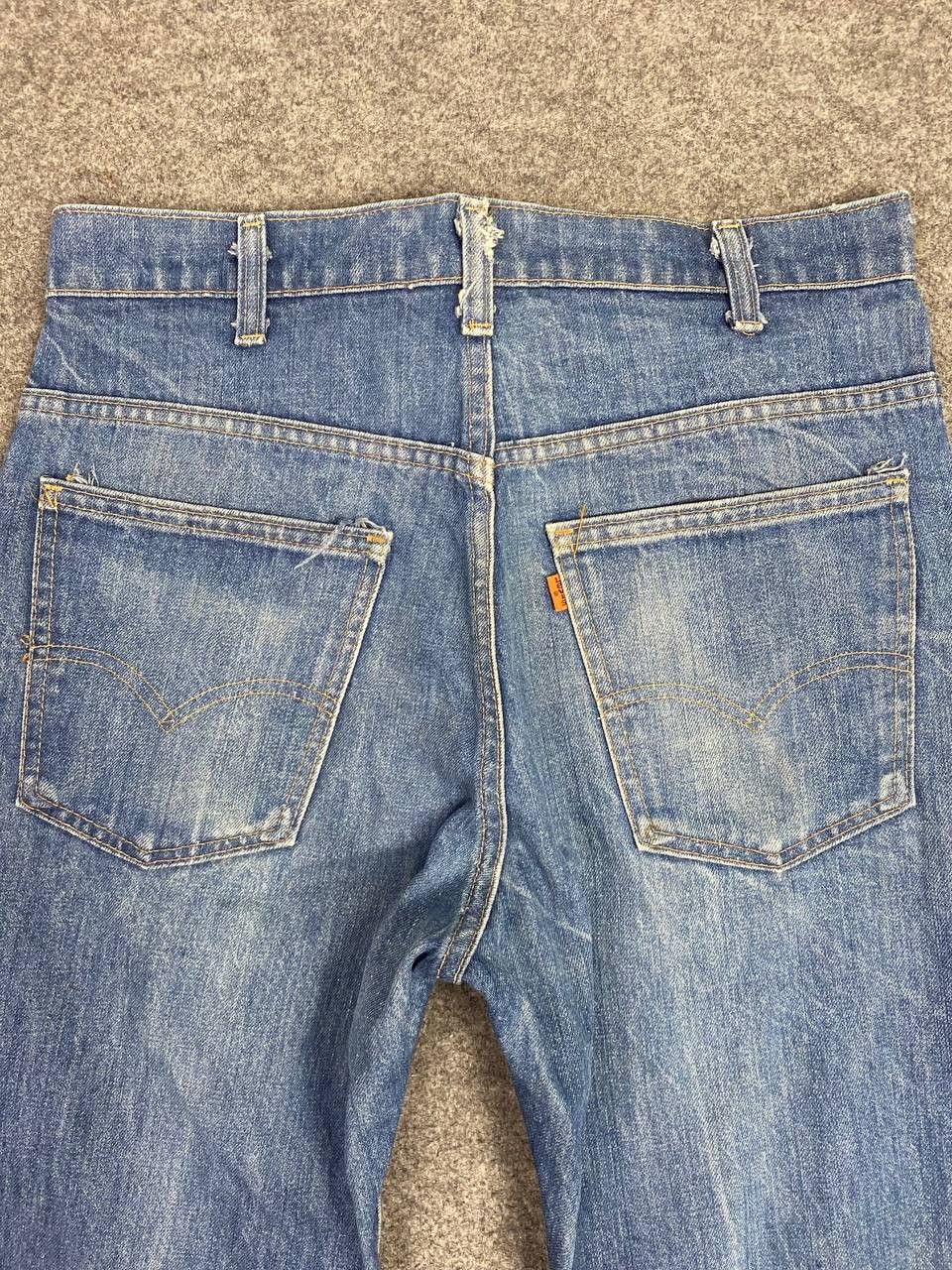 Levi's vintage 70s/80s levis 646 orange tab bootcut flare denim Size US 34 / EU 50 - 3 Thumbnail