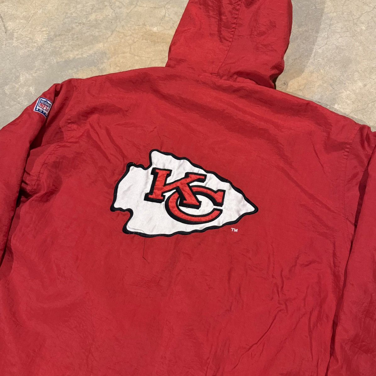 Starter Vintage 1990s Kansas City Chiefs NFL Pro Line Stadium Jacket Size US M / EU 48-50 / 2 - 10 Thumbnail