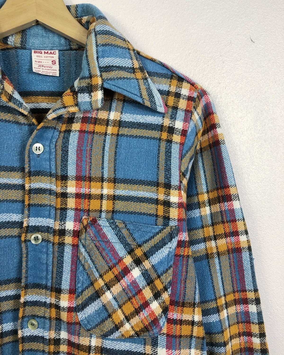 Big Mac Rare Vintage Big Mac X JC Penney Flannel Button Ups Shirt Size US S / EU 44-46 / 1 - 3 Thumbnail