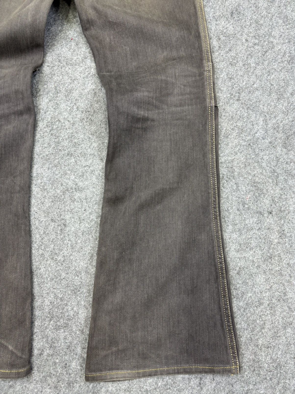 Obelisk Obelisk Japanese Designer Low Rise Flare Jeans F767 Size US 29 - 10 Thumbnail