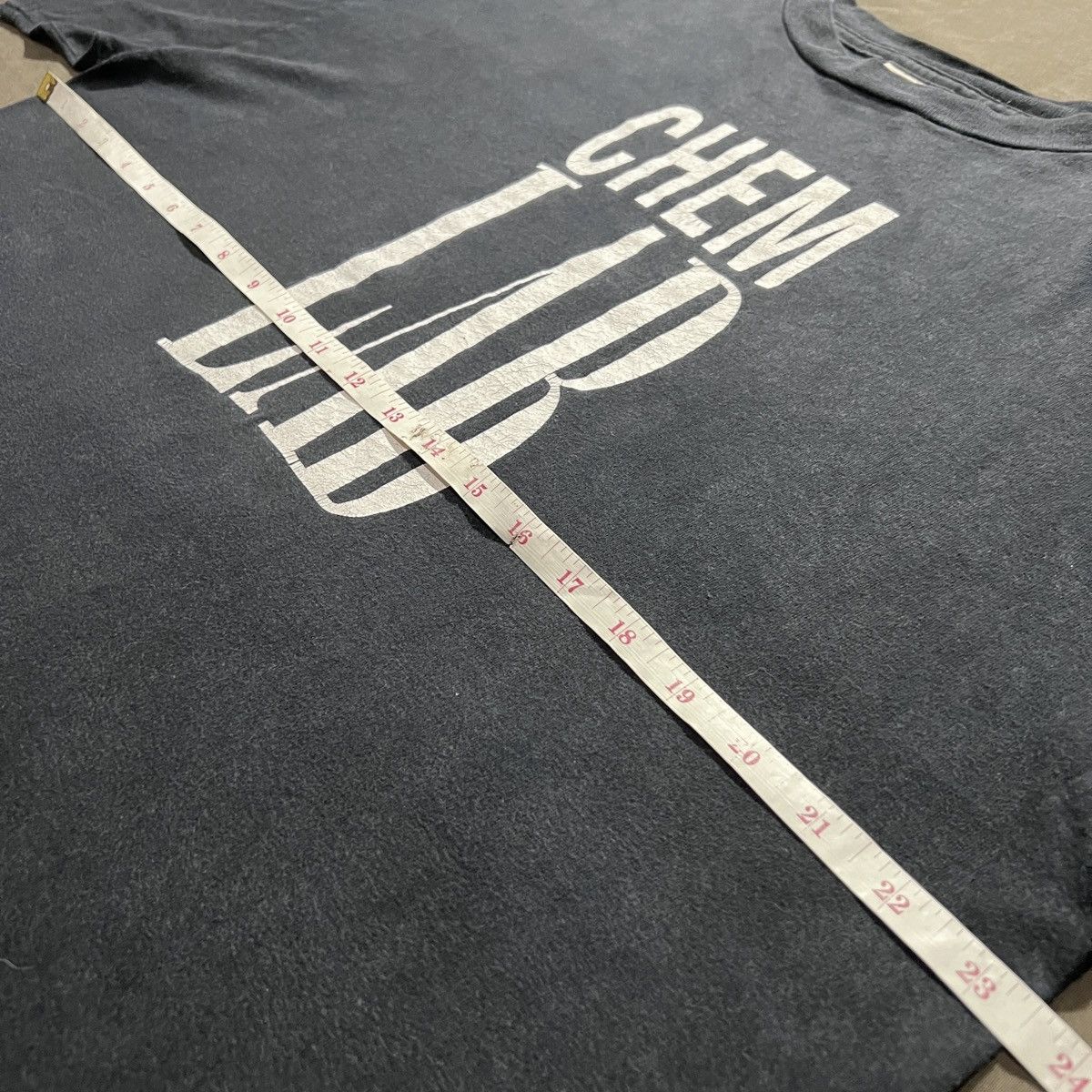 Band Tees Rare Vtg 90s Chemlab Industrial rock Fifth Colvmn Records Size US XL / EU 56 / 4 - 12 Thumbnail
