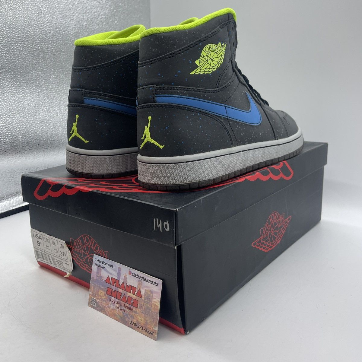 Jordan Brand Air Jordan 1 high BHM Size US 9.5 / EU 42-43 - 5 Thumbnail