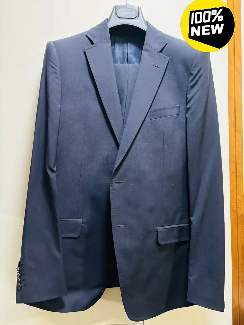 Versace Versace Pure wool suit Size US XL / EU 56 / 4 - 1 Thumbnail