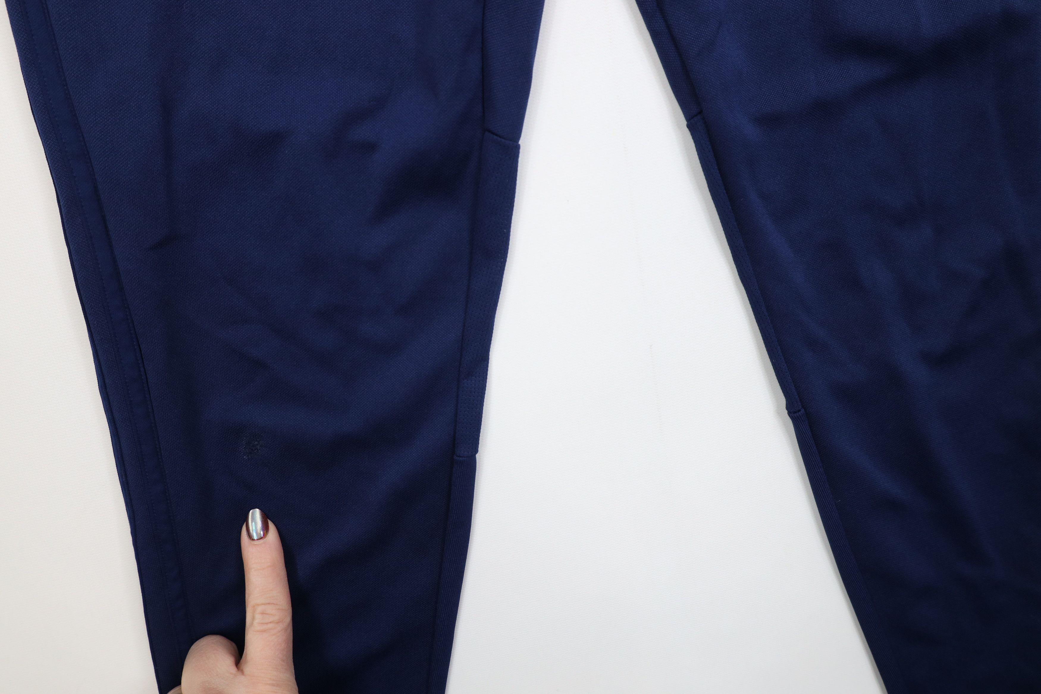 Adidas Vintage Y2K Adidas Tapered Leg Warm Up Soccer Pants Blue Size US 32 / EU 48 - 5 Thumbnail