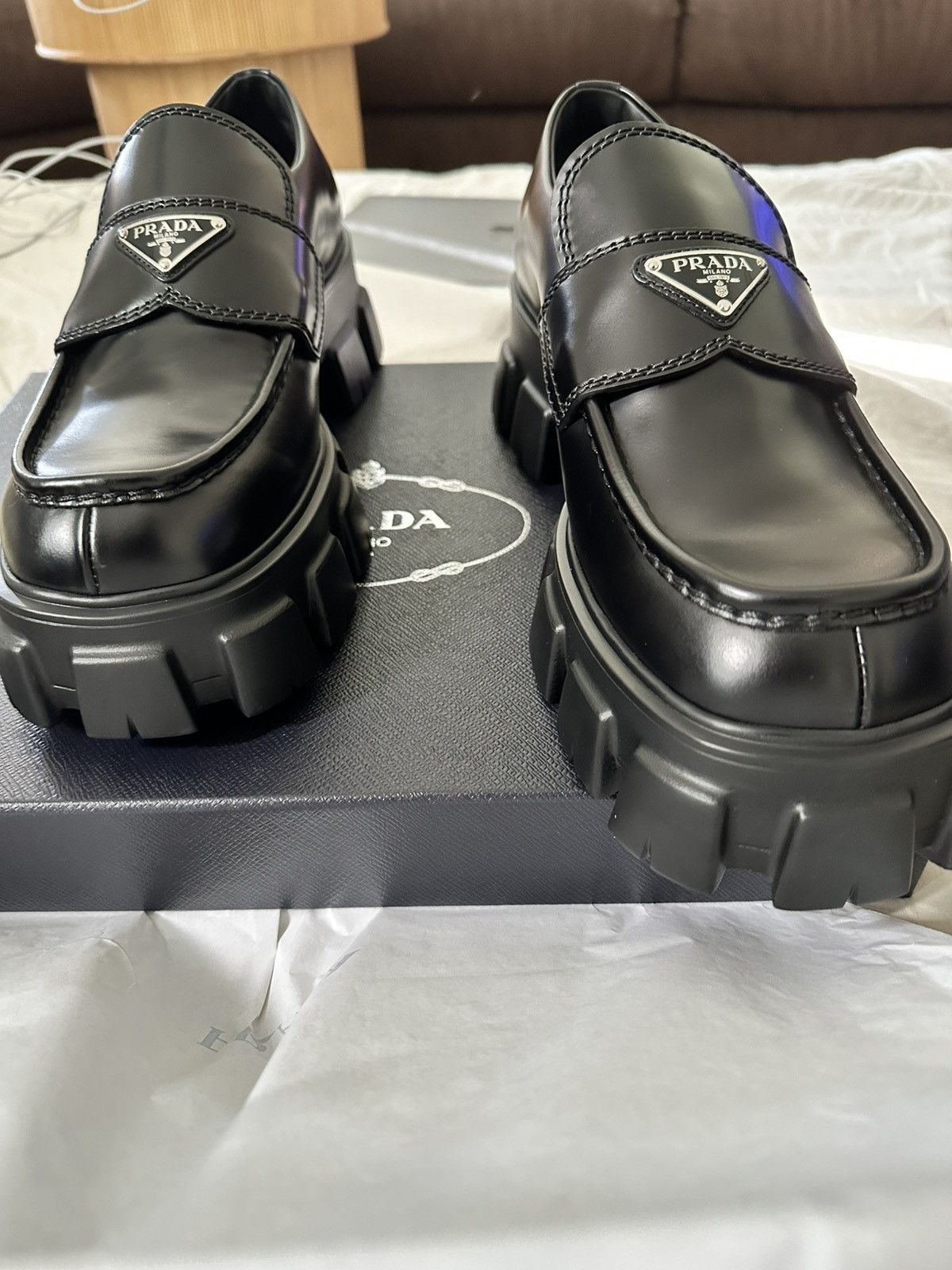 Prada Prada slip on shoes Size US 10 / EU 43 - 2 Thumbnail