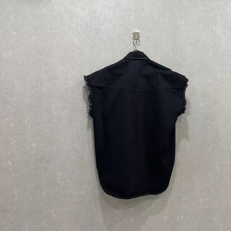Balenciaga Balenciaga Black Sleeveless Shirt, Size XS Size US XS / EU 42 / 0 - 2 Thumbnail