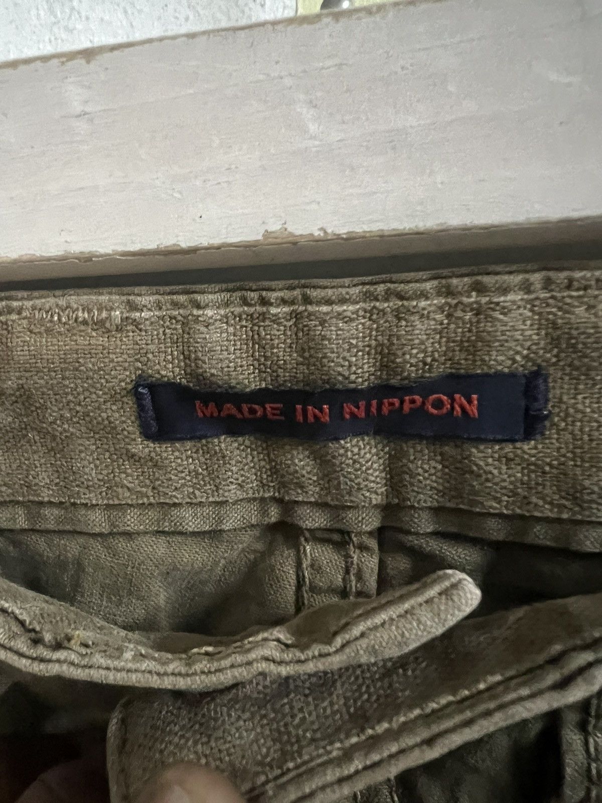 Japanese Brand × Vintage FLARED🔥VINTAGE Y2K SURPLUS NIPPON CARGO PANT Size US 33 - 8 Thumbnail