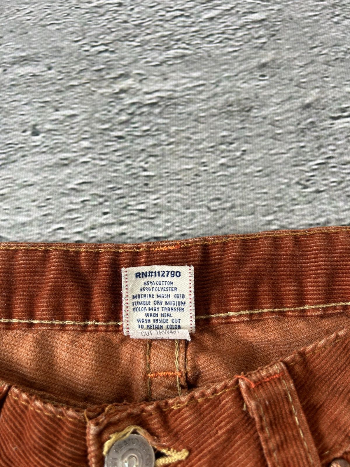 True Religion × Vintage True Religion Joey jeans vintage cords corduroy pants flared Size US 32 / EU 48 - 8 Thumbnail