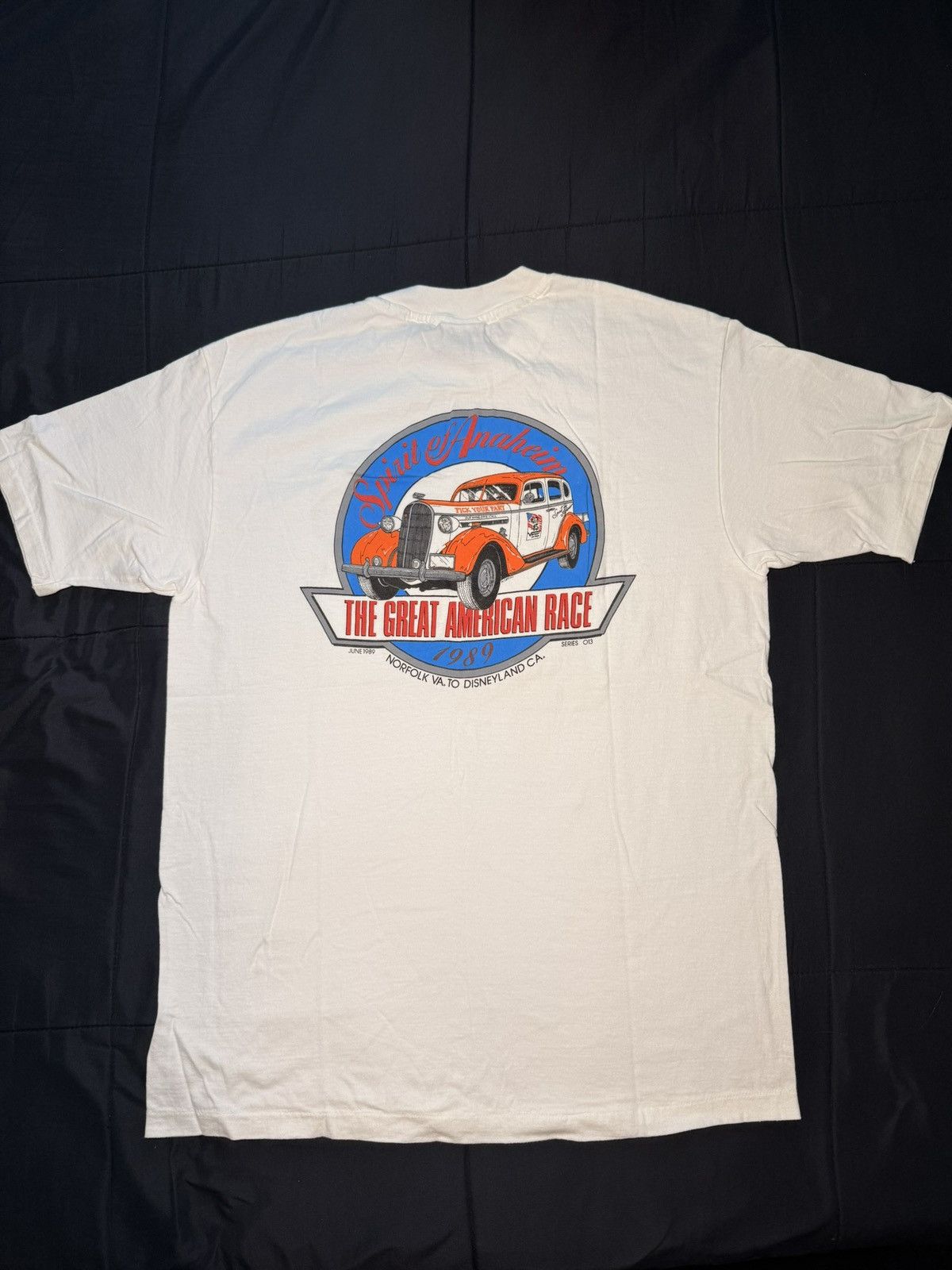 Other Vintage 1989 Disneyland Anaheim CA Car Show XL single stitch Size US XL / EU 56 / 4 - 1 Thumbnail