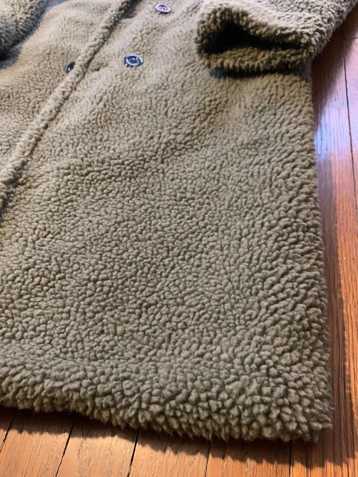 Japanese Brand Sherpa Long Overcoat Jacket Size US L / EU 52-54 / 3 - 9 Thumbnail