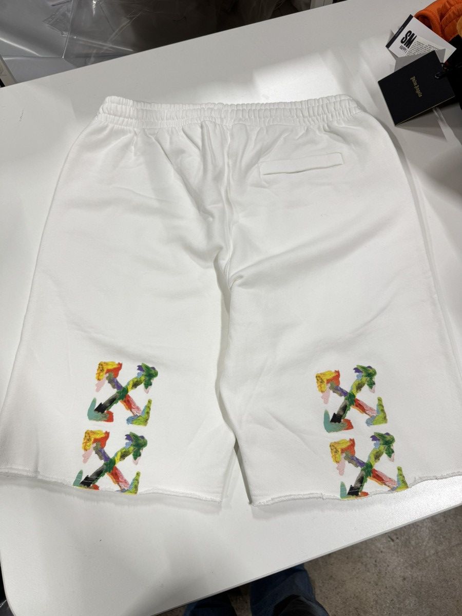 Off-White Off-White Brushed Arrow Sweatshorts NEW 700$ Size US 36 / EU 52 - 1 Thumbnail