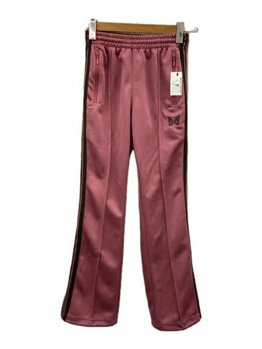 Needles Boots-Cut Track Pants Jersey Polyester Pink