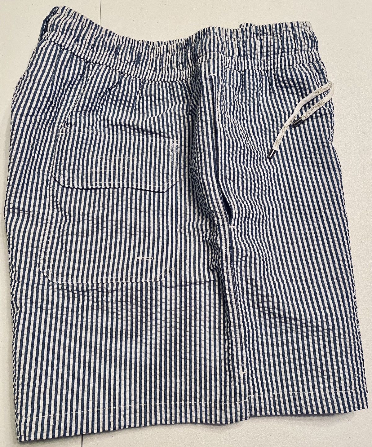 Loro Piana Loro Piana 🇮🇹 Blue Bay Striped Resort Pool Swim Trunks XL NWT Size US 38 / EU 54 - 5 Thumbnail