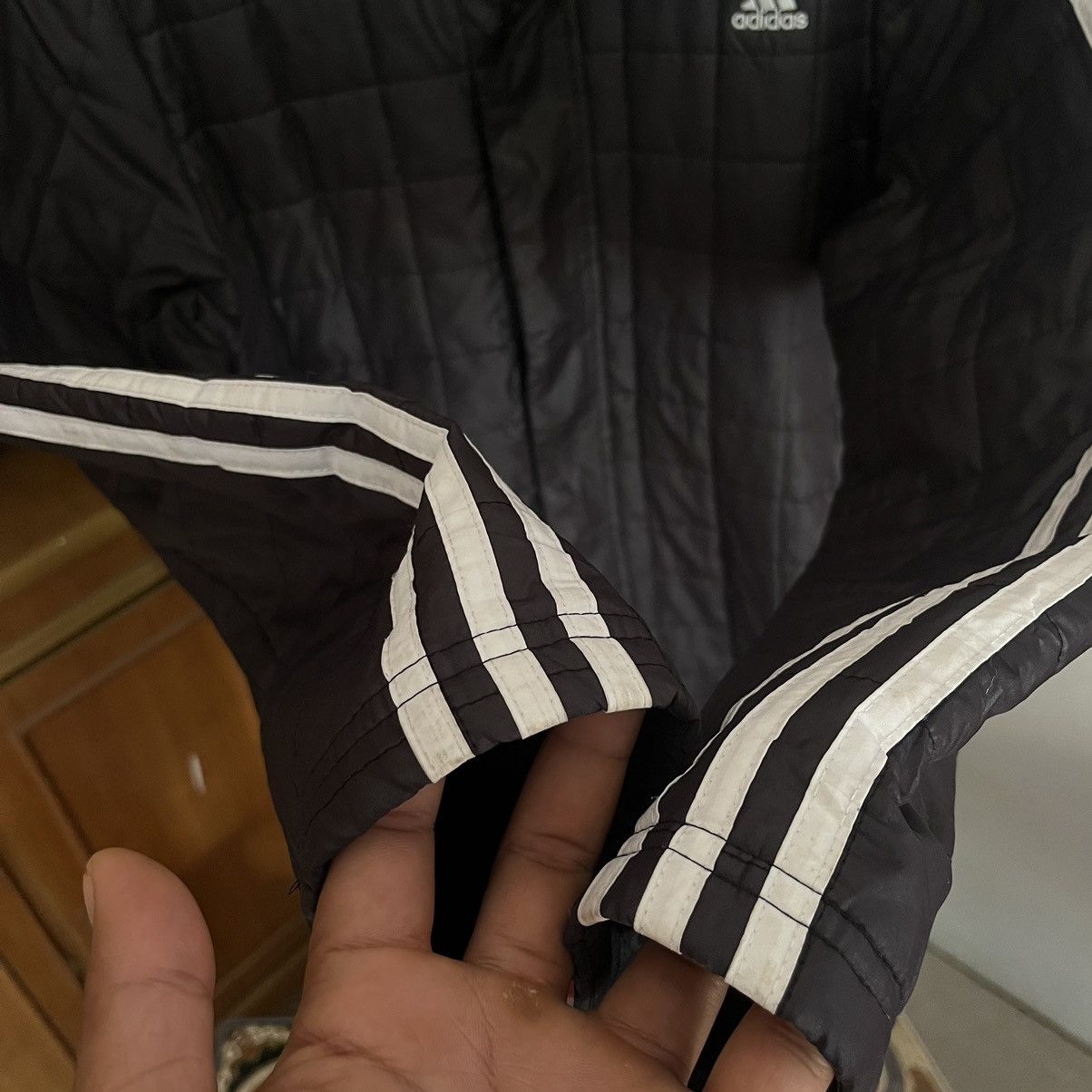 Adidas Vintage Adidas 3 Stripes Puffer Jacket Size US L / EU 52-54 / 3 - 4 Thumbnail