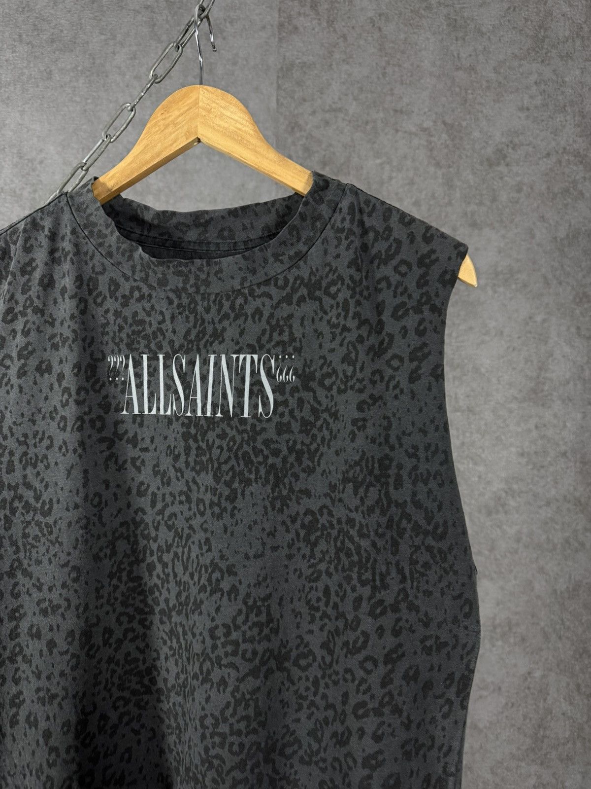 Allsaints Allsaints designer overprinted unisex tank top Size US S / EU 44-46 / 1 - 3 Thumbnail