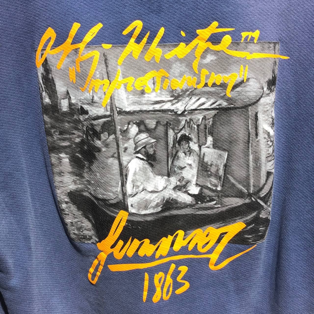 Off-White Off-White 1863 Impressionism Pull over hoodie Size US L / EU 52-54 / 3 - 7 Thumbnail