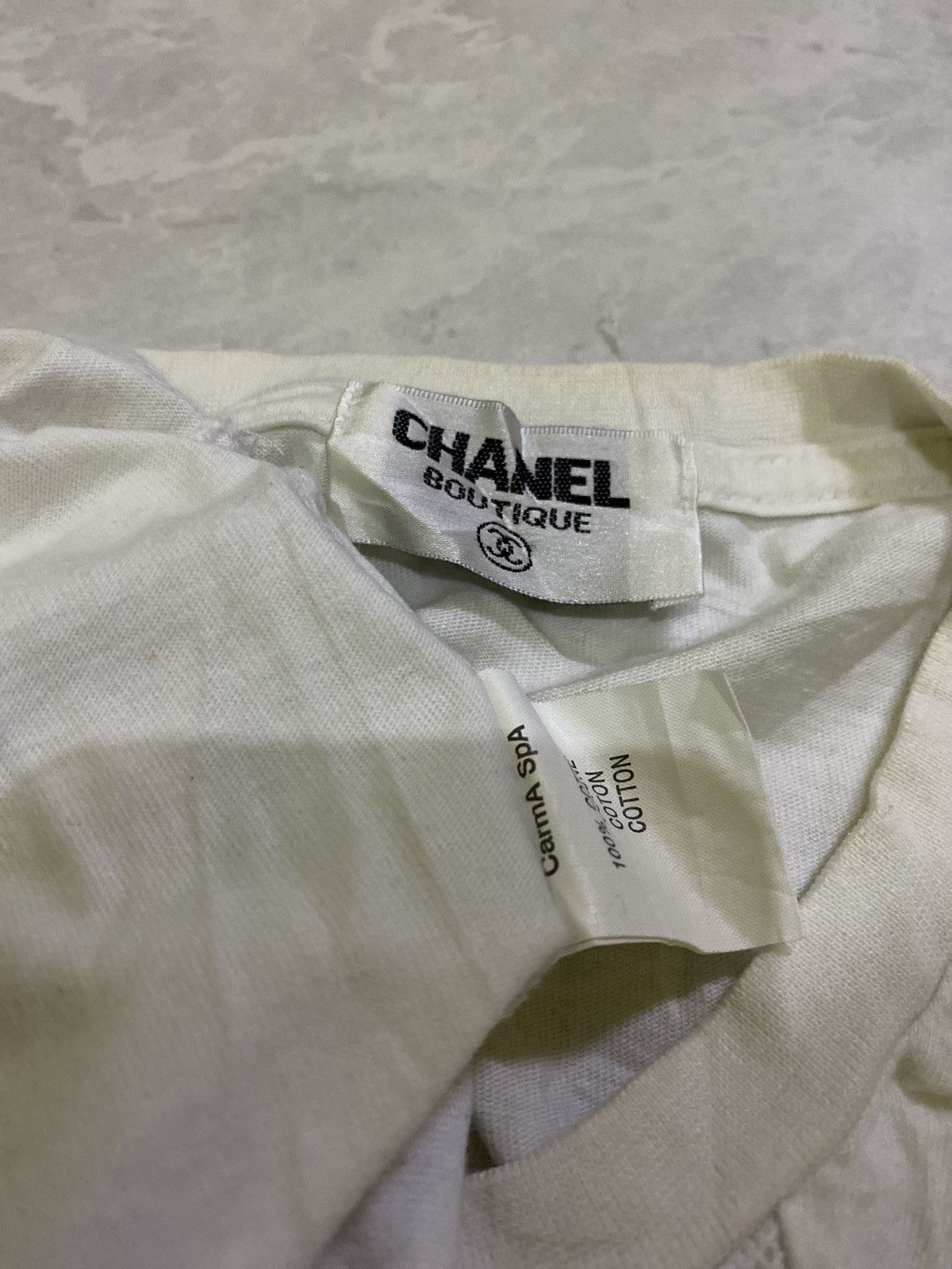 Chanel vintage logo box Size S / US 4 / IT 40 - 4 Thumbnail