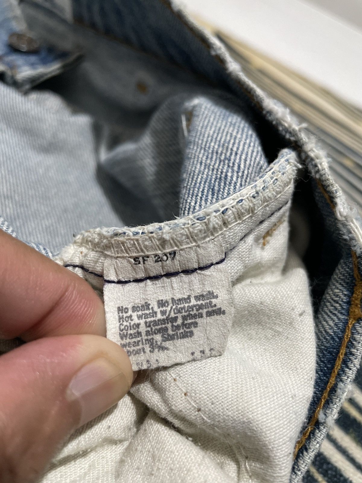Levi's × Vintage Vintage Levi's Ront Herman 80s Scovill Zip USA Size US 34 / EU 50 - 9 Thumbnail