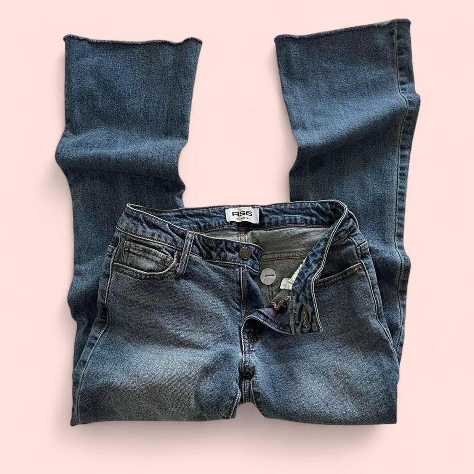 Rsq Vintage style Low rise flare jeans Size 42" / US 20 - 2 Thumbnail