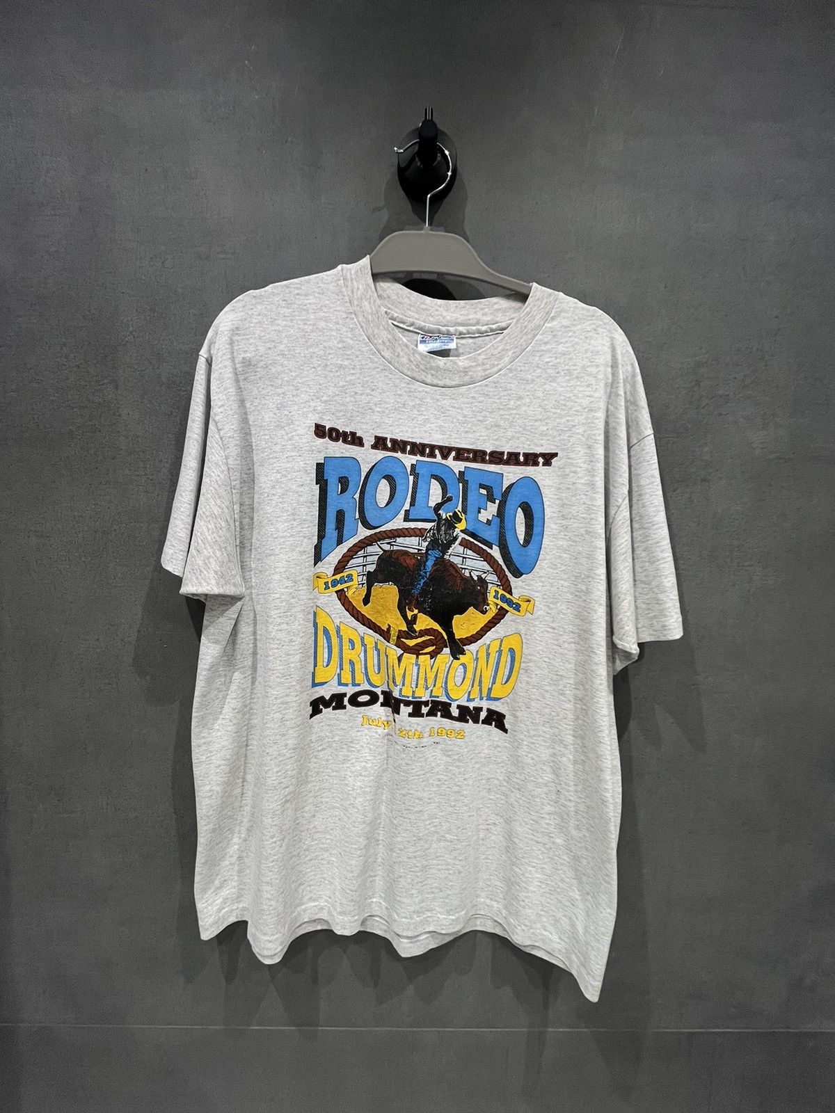 Vintage Drummond Montana Rodeo Shirt Size US XL / EU 56 / 4 - 1 Thumbnail