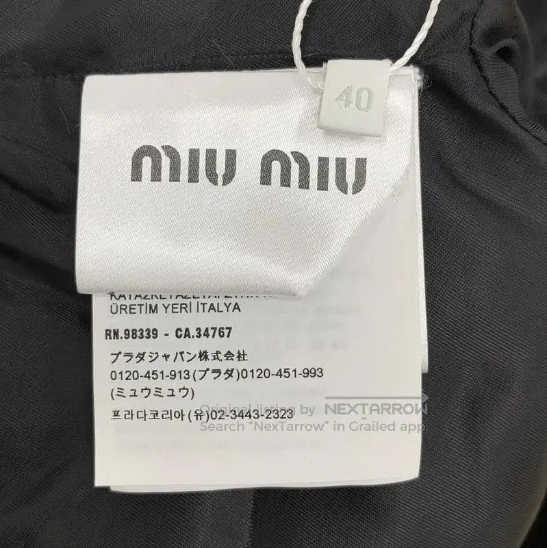 Miu Miu Miu Miu Black Velour Women's Jacket . Size M / US 6-8 / IT 42-44 - 6 Thumbnail