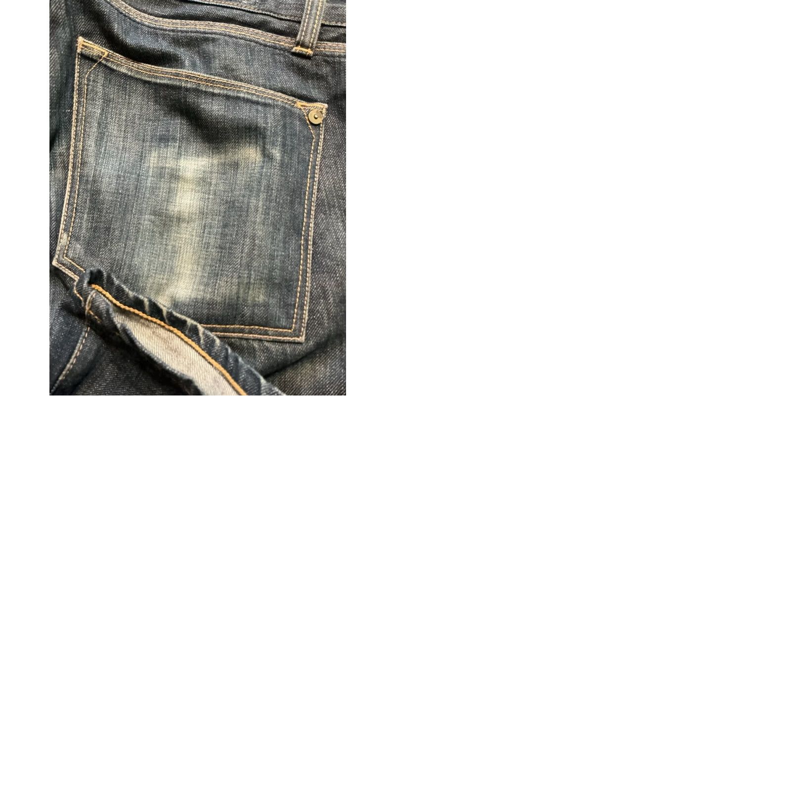 Denime CC15 Los Angeles Nathan Bogle JN02 Button Fly Men’s Blue Denim Jeans Sz 32 Slim Regular Size 34 30 Inseam Mens Jeans Color Blue - 2000s 90s? Size US 32 / EU 48 - 9 Thumbnail