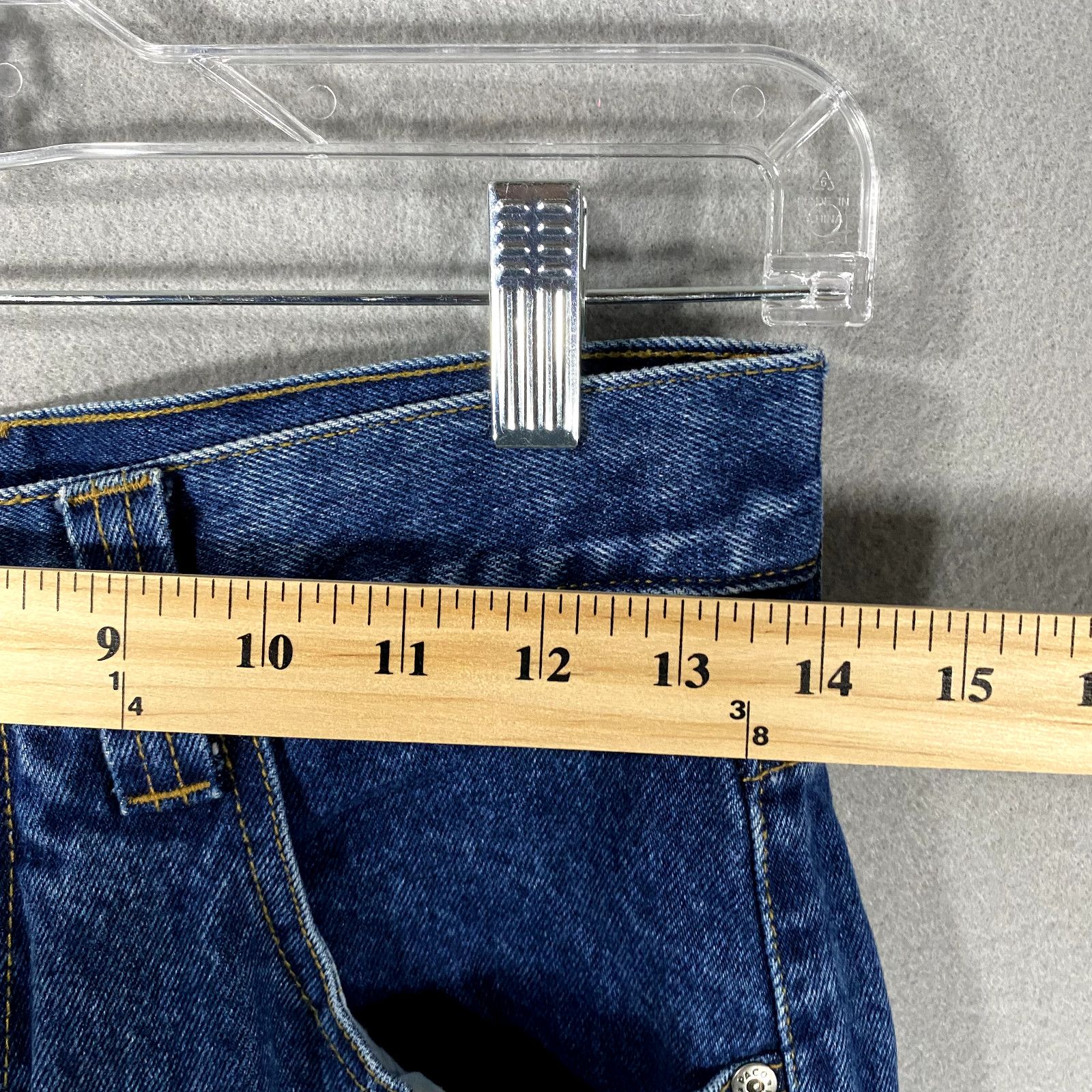 Other Vtg Paco Hip Hop Y2K Denim Blue Jeans Mens Size W30 x L32 Size US 30 / EU 46 - 10 Thumbnail