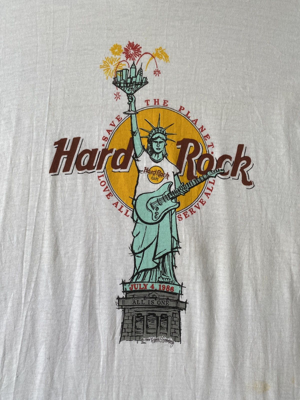 1980s - HRC LIBERTY Save The Planet By Robert S.Greenberg