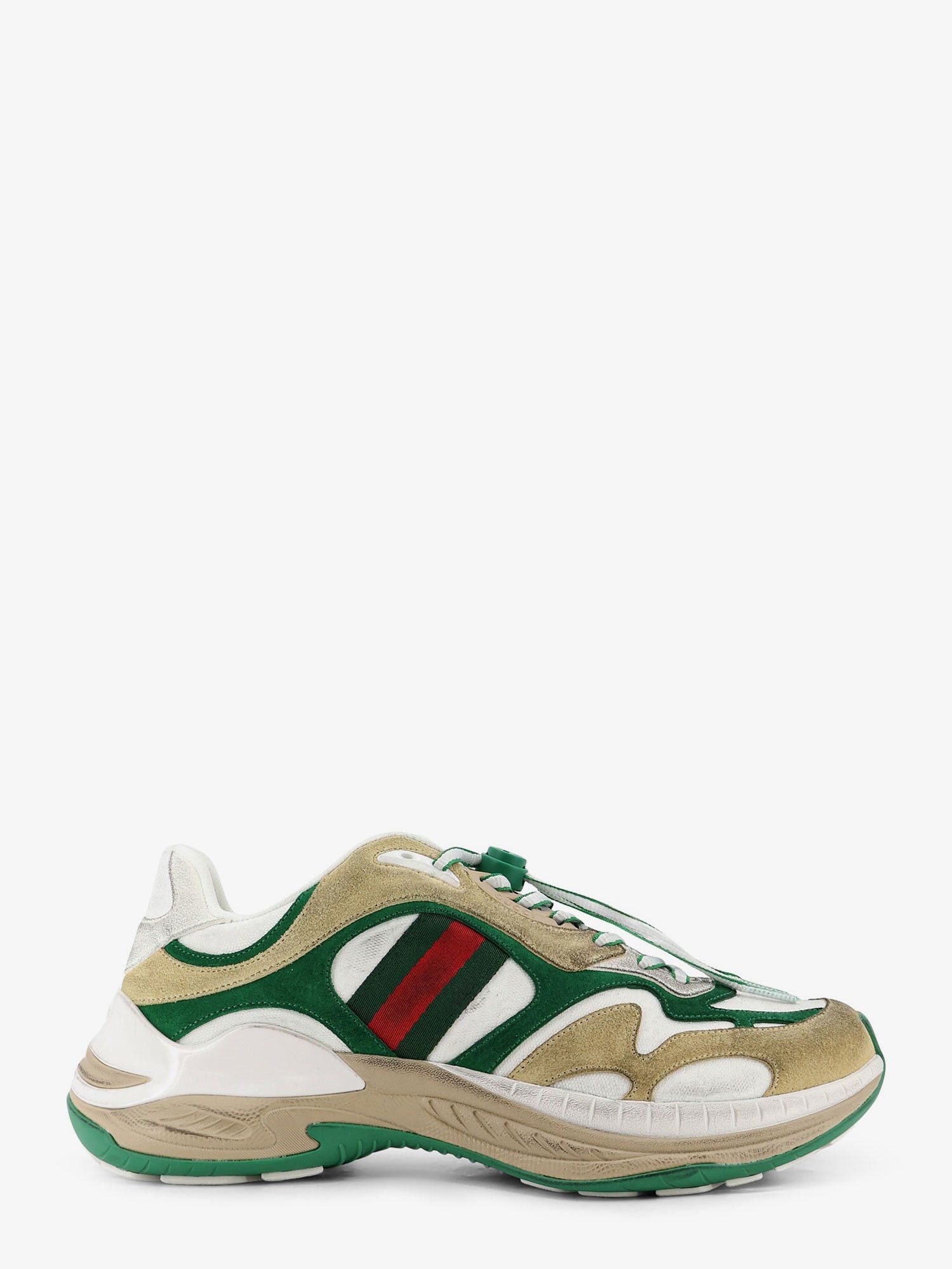 Gucci Gucci Suede sneakers with side Web detail UK 9 Men - USA Tariffs Included Size US 9.5 / EU 42-43 - 1 Thumbnail