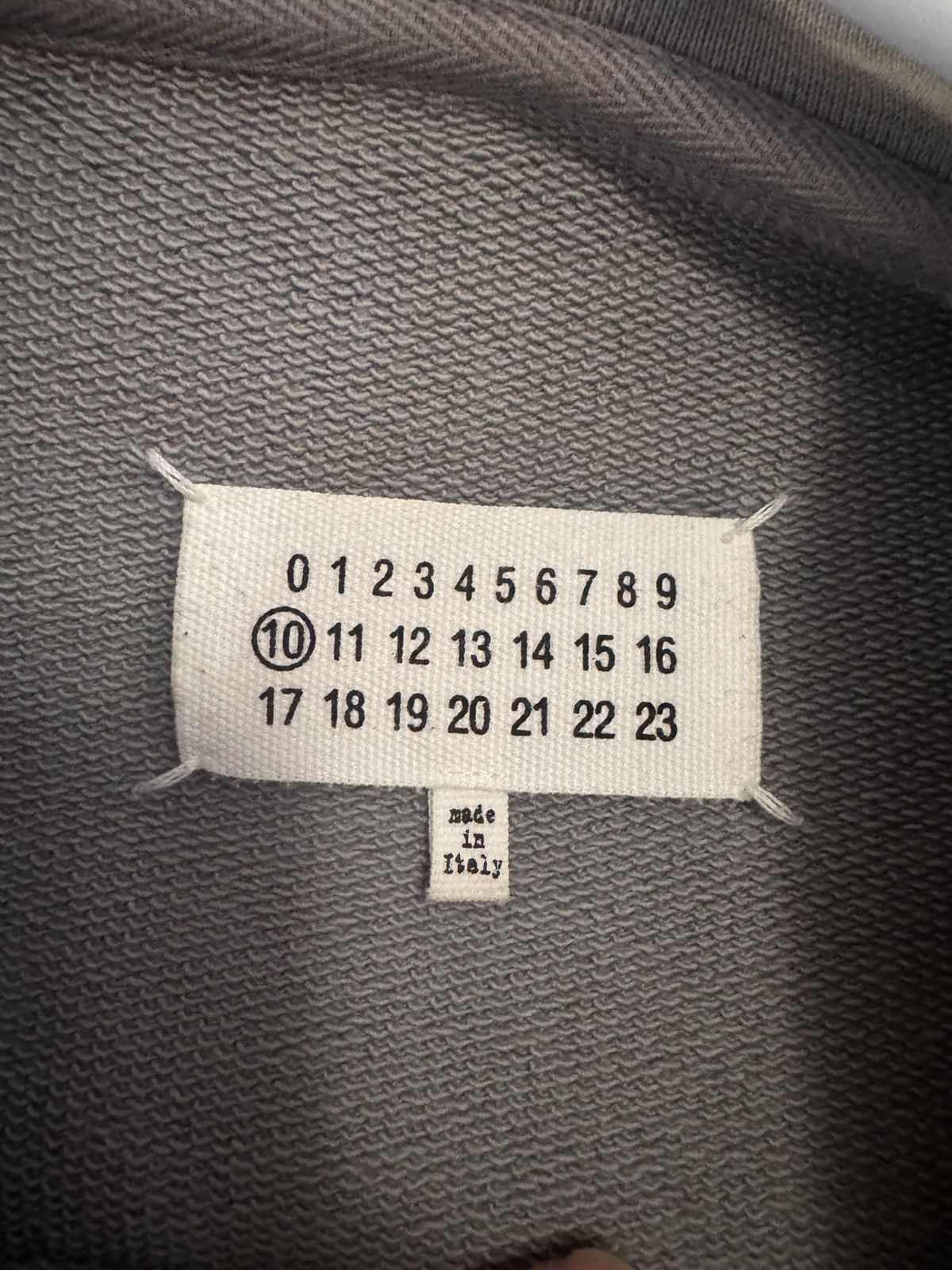 Maison Margiela Maison Margiela Stereotype Patch Hoodie Slate Grey US Large Size US L / EU 52-54 / 3 - 2 Thumbnail