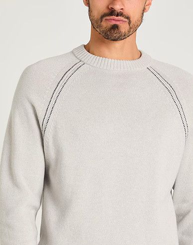 Loro Piana o1w1db10724 Cashmere Jumpers in Light Grey Size US XL / EU 56 / 4 - 3 Thumbnail
