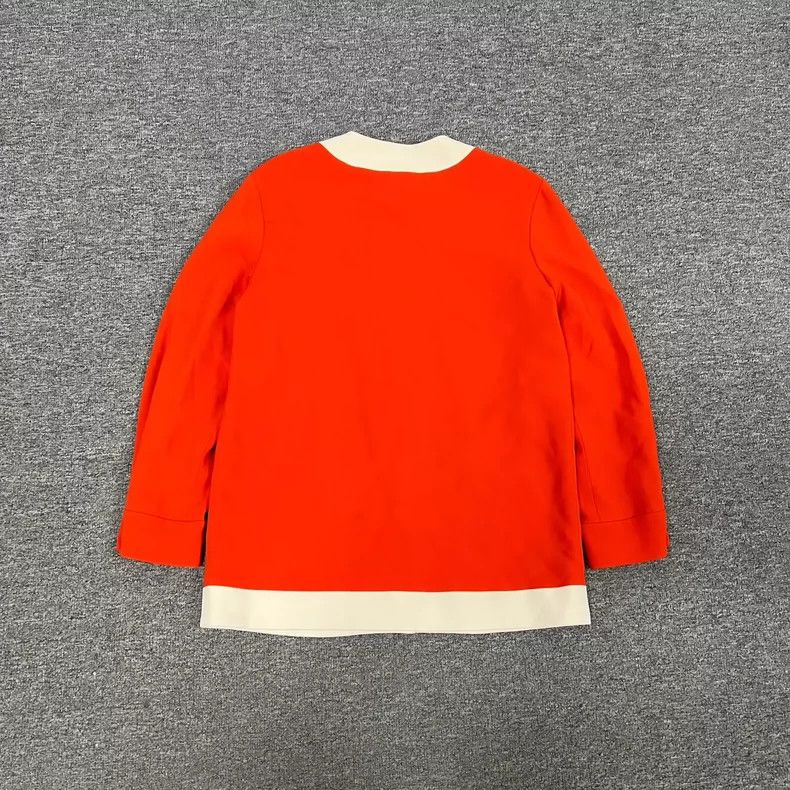 Gucci Gucci Size 38 Golden button orange cardigan jacket size 38 Size US XXS / EU 40 - 2 Thumbnail