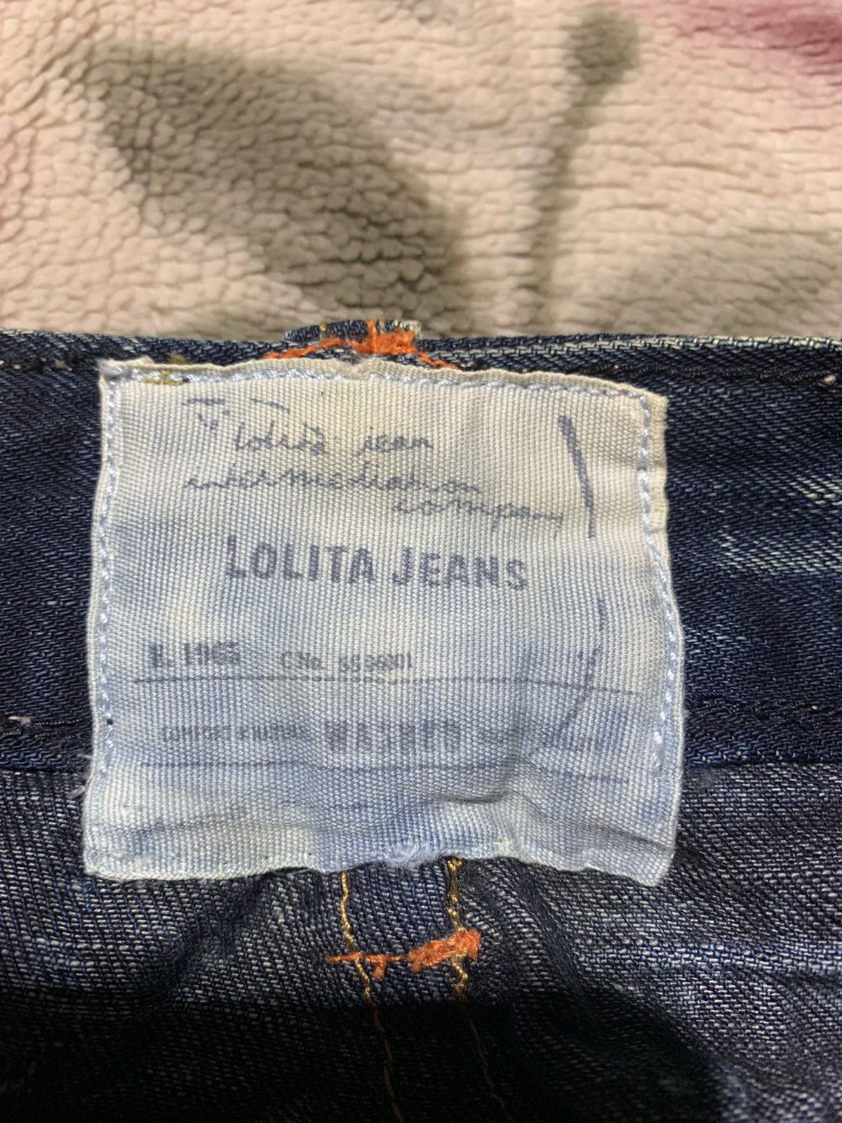 If Six Was Nine Insane 🔥 Yoshitomo nara x lolita jeans floral baggy jeans Size 29" - 23 Thumbnail