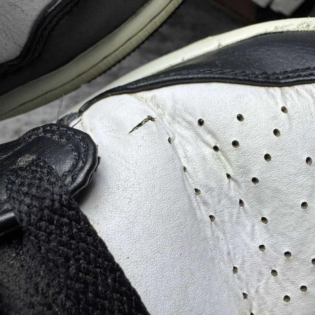 Jordan Brand × Nike × Vintage Jordan 1 White Pollen Black Size US 9.5 / EU 42-43 - 10 Thumbnail