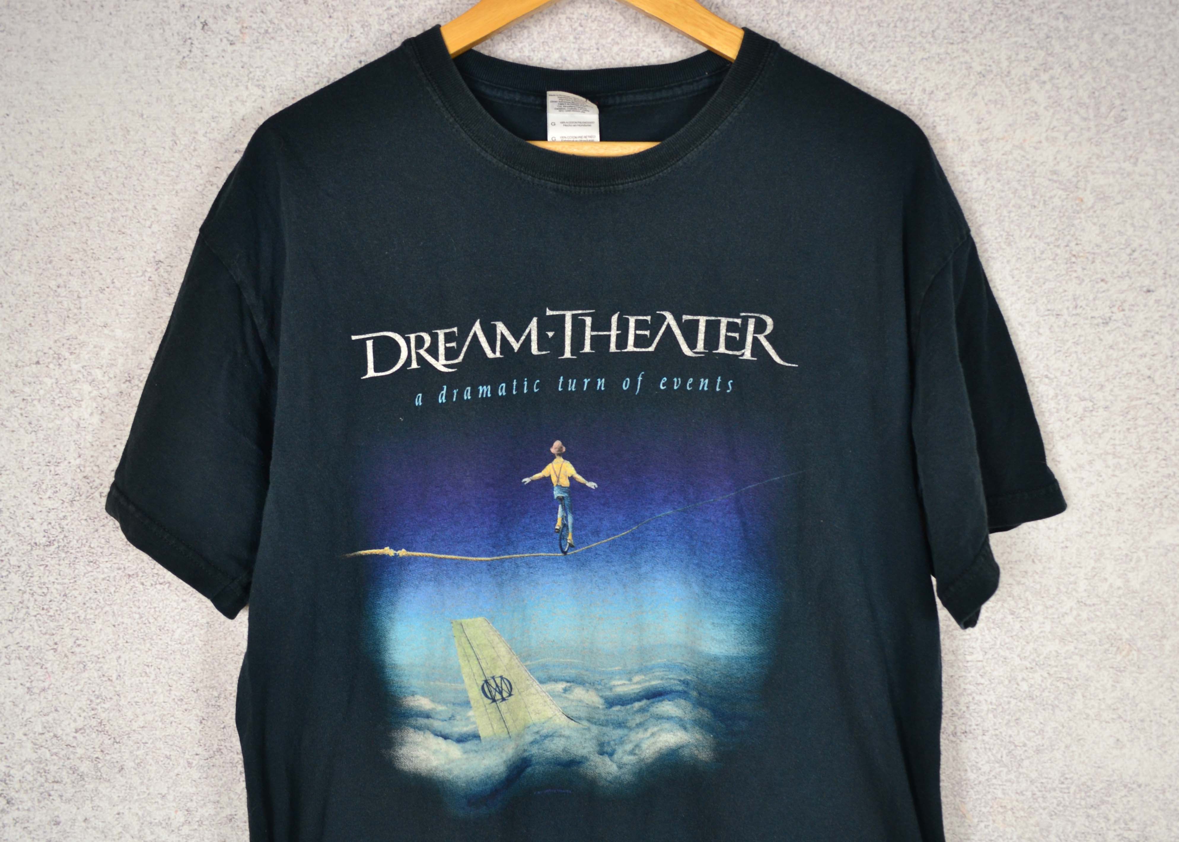 Band Tees × Vintage Dream Theater A Dramatic Turn of Events Tour Band Tee 2011 Size US L / EU 52-54 / 3 - 2 Thumbnail