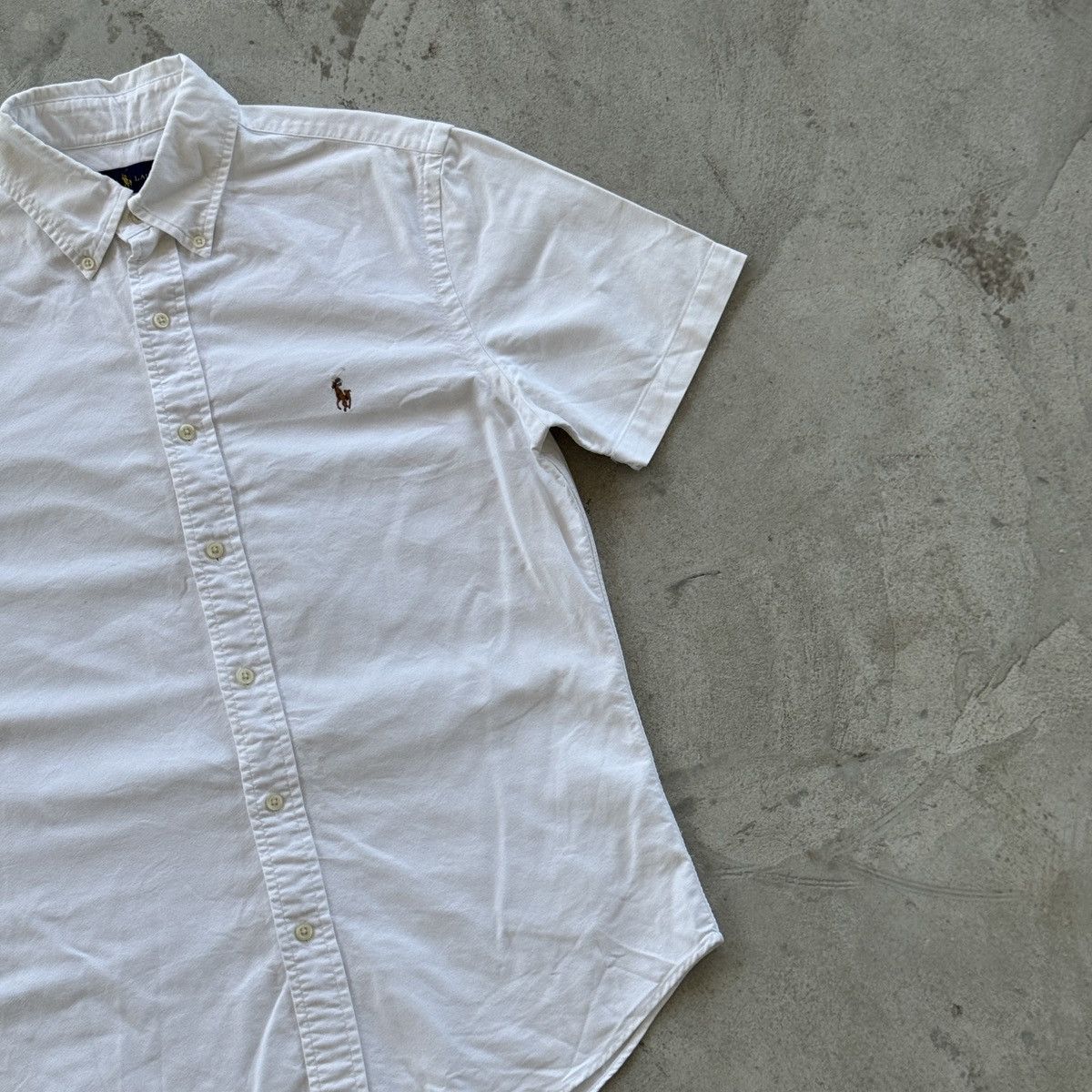 Polo Ralph Lauren Vintage 90s Polo Ralph Lauren Button Ups Short Sleeve Shirt Size US M / EU 48-50 / 2 - 2 Thumbnail