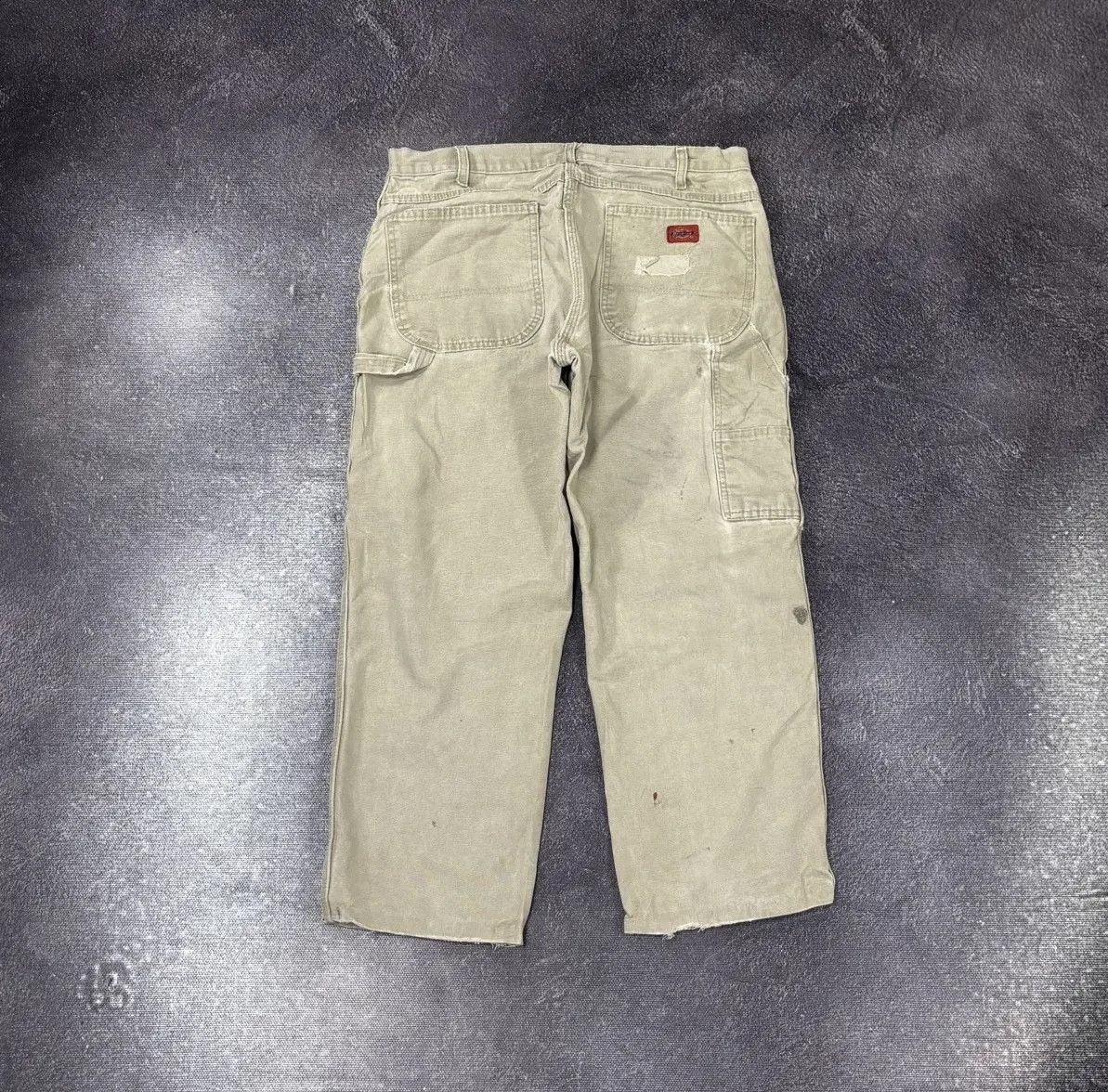 Dickies × Vintage Vintage Dickies Distressed Denim USA Work Hype Pants Jeans Size US 34 / EU 50 - 1 Thumbnail