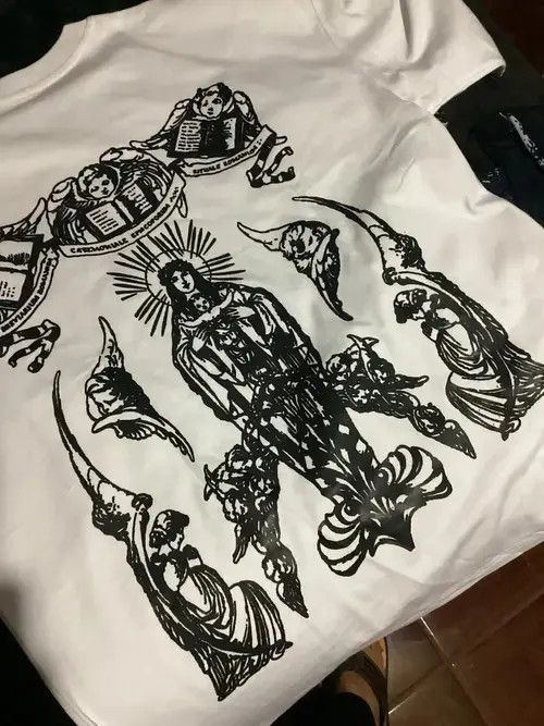 Designer × Japanese Brand T-Shirt Saint Mary Little Angel Size US XL / EU 56 / 4 - 1 Thumbnail