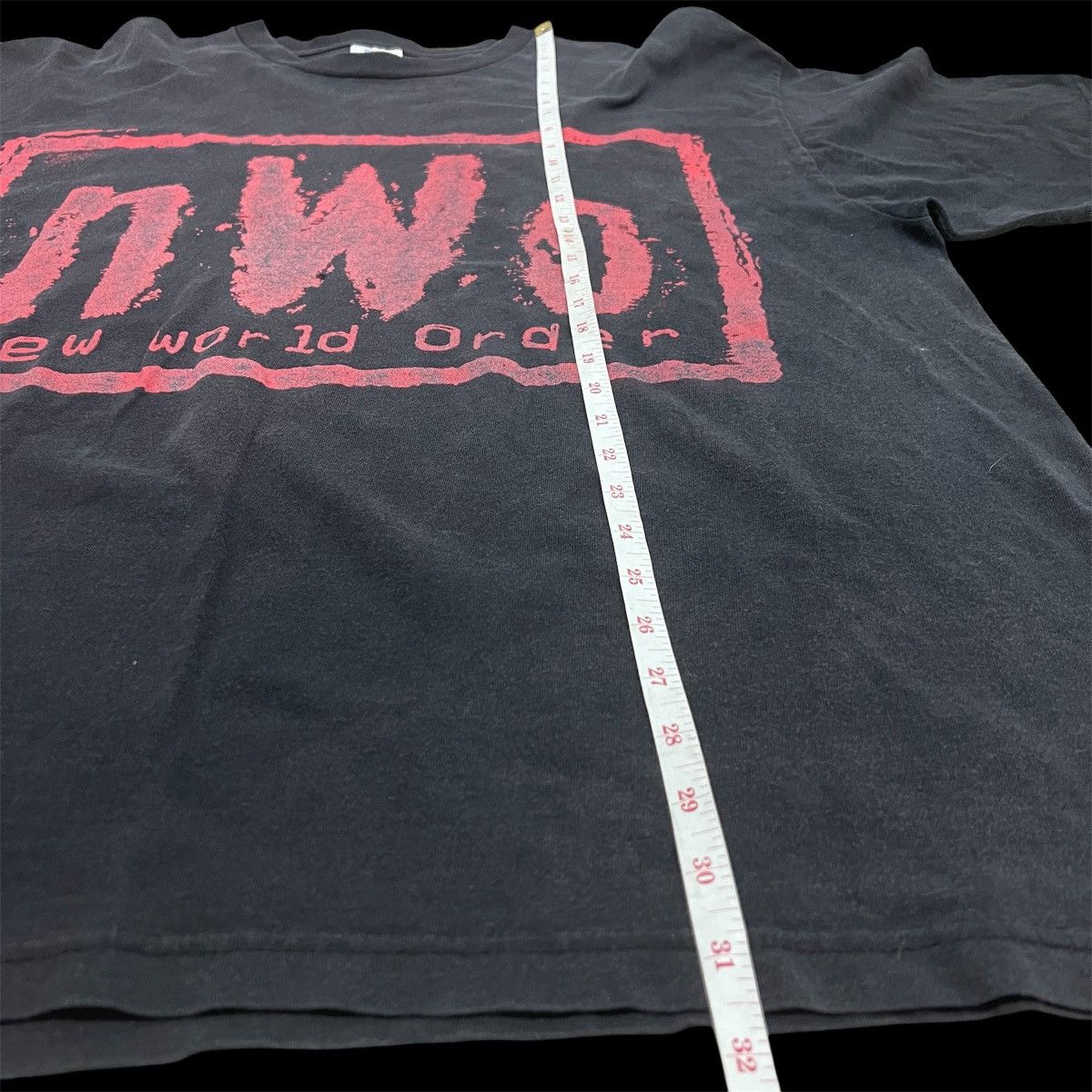 Vintage Vintage 90s NWO wrestling Promo Tee Faded 3XL Oversized Size US XXL / EU 58 / 5 - 9 Thumbnail