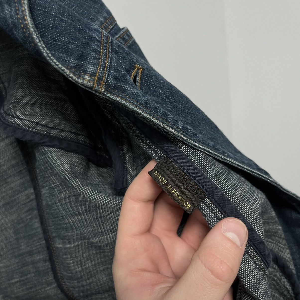 Louis Vuitton Louis Vuitton Denim Jacket Size US XL / EU 56 / 4 - 14 Thumbnail