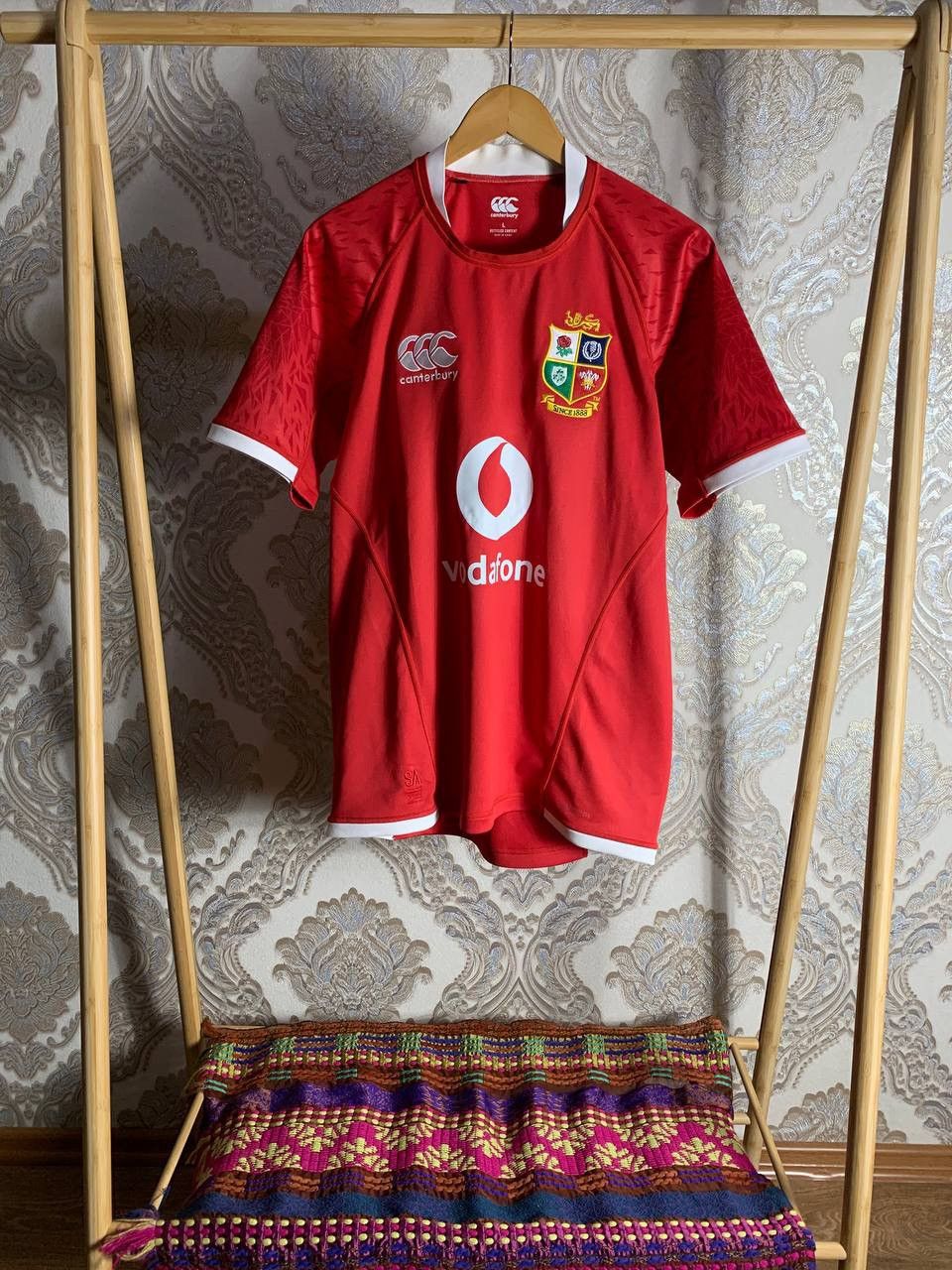 Canterbury of New Zealand VINTAGE CANTERBURY BRITISH & IRISH LIONS RUGBY JERSEY RETRO Size US L / EU 52-54 / 3 - 1 Thumbnail